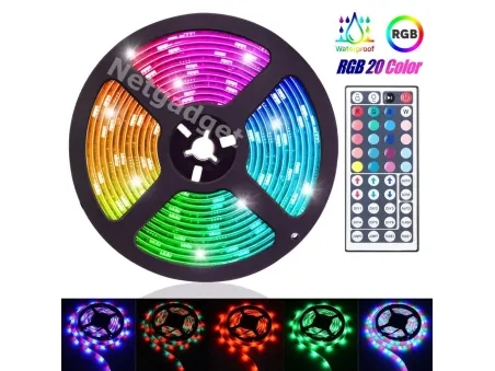 Ruban LED 5m de 150 LED RGB SMD - Netgadget