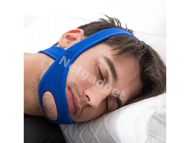 Sangle Anti-Ronflement - Aide au sommeil - Netgadget