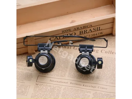 Lunettes loupe - Loupe binoculaire 20X - Netgadget