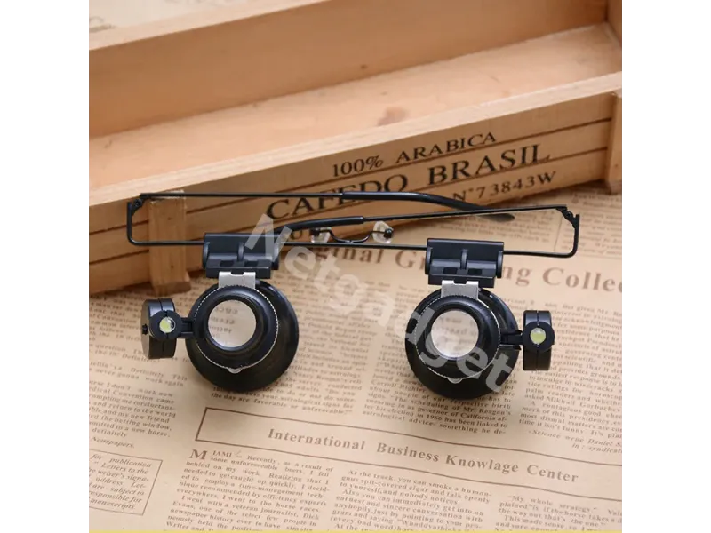 Lunettes loupe - Loupe binoculaire 20X - Netgadget