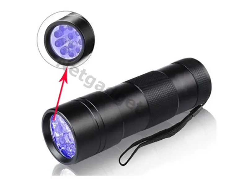 Lampe de poche UV ultraviolet à LED - Netgadget