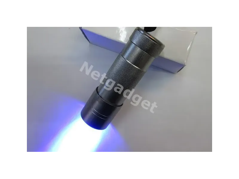 Lampe de poche UV ultraviolet à LED - Netgadget
