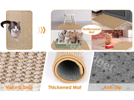 Tapis grattoir pour chat et chien - Netgadget