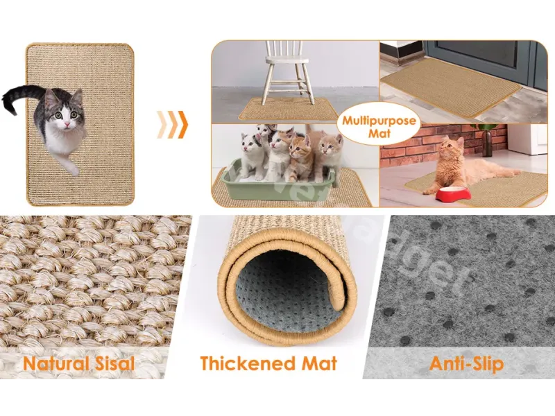 Tapis grattoir pour chat et chien - Netgadget