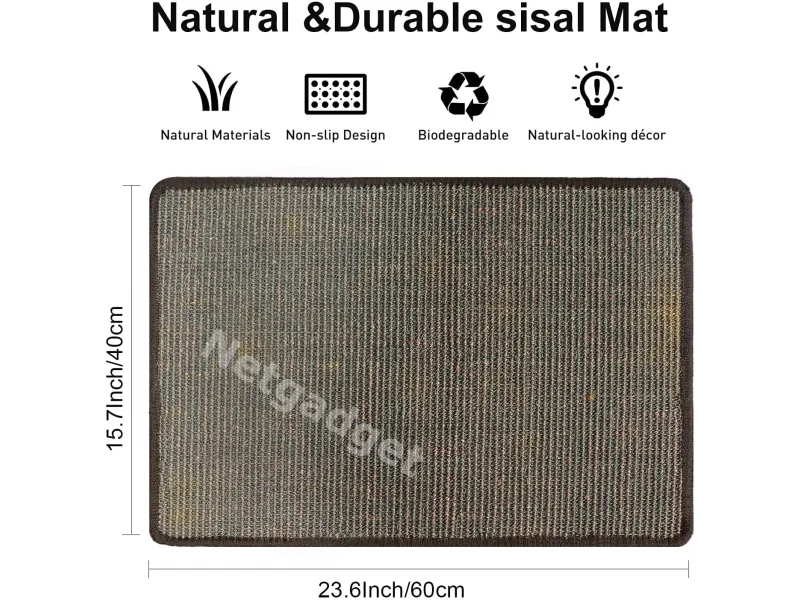 Tapis grattoir pour chat et chien - Netgadget