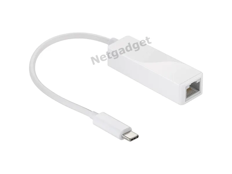 Adaptateur USB3.1 Type-C à RJ45 - Netgadget