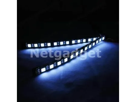 2x Phares Bande LED - 15 LED - Netgadget