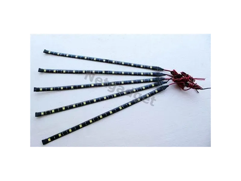 2x Phares Bande LED - 15 LED - Netgadget