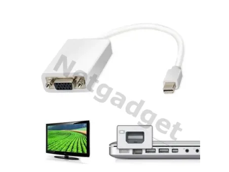 Adaptateur Mini DisplayPort DP à VGA - Netgadget