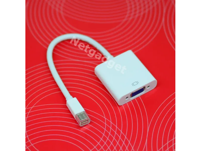 Adaptateur Mini DisplayPort DP à VGA - Netgadget