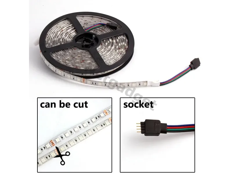 Ruban LED 1m de 30 LED RGB SMD - Netgadget