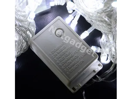 Guirlande lumineuse en blanc chaud - froid - Netgadget