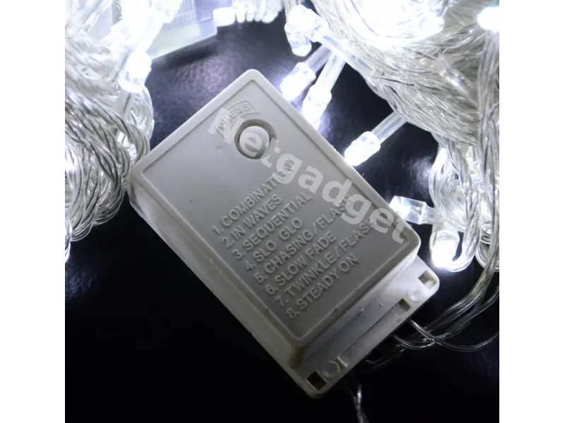 Guirlande lumineuse en blanc chaud - froid - Netgadget