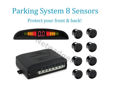 Aide au stationnement avec 8 senseurs - Netgadget