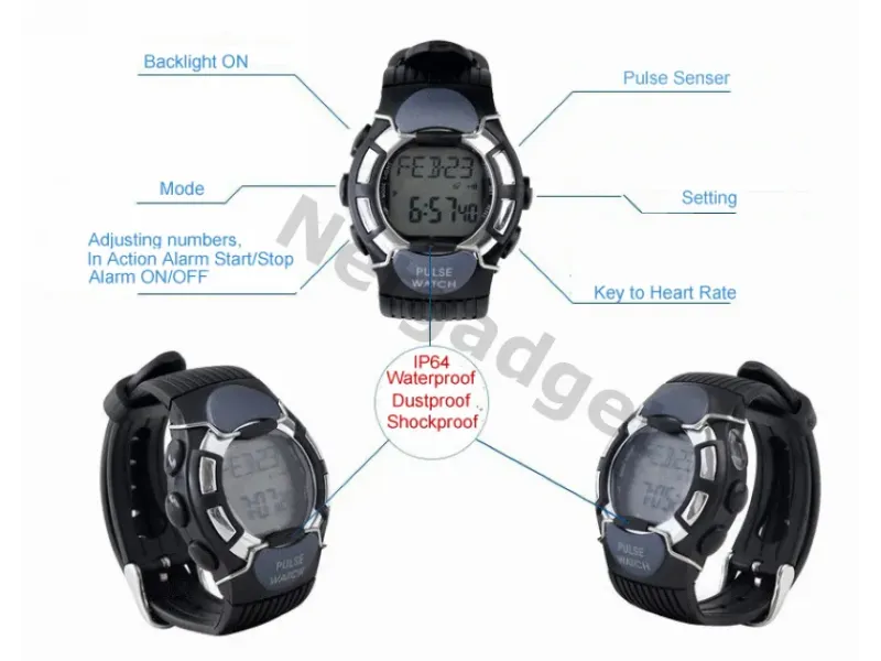 Montre de sport cardio - Netgadget