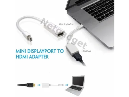 Adaptateur Mini DisplayPort DP à HDMI - Netgadget