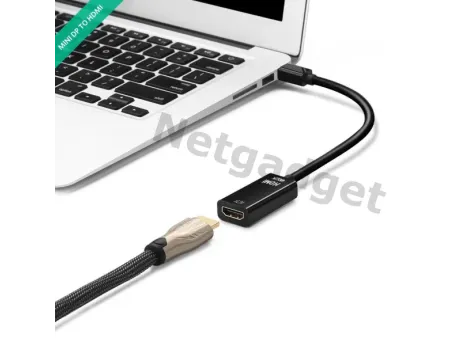 Adaptateur Mini DisplayPort DP à HDMI - Netgadget
