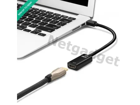 Adaptateur Mini DisplayPort DP à HDMI - Netgadget