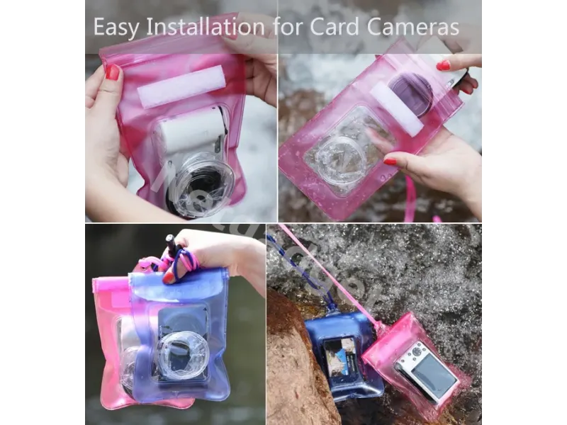 Housse étanche pour appareils photo - Netgadget