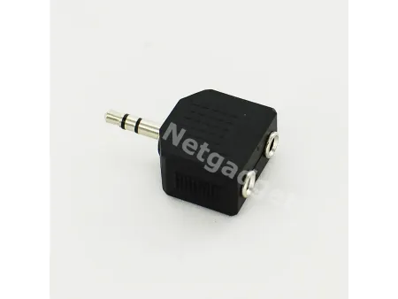 Splitter adaptateur 2 jack 3.5mm - Netgadget