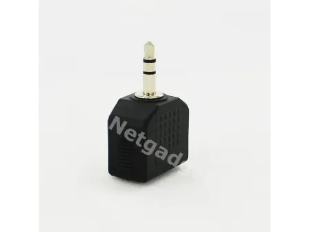 Splitter adaptateur 2 jack 3.5mm - Netgadget
