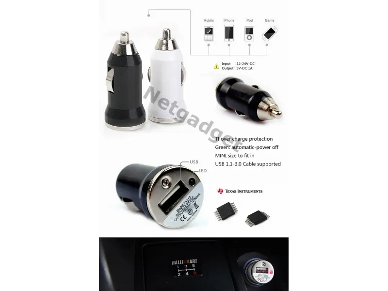 Mini Car Charger - Netgadget
