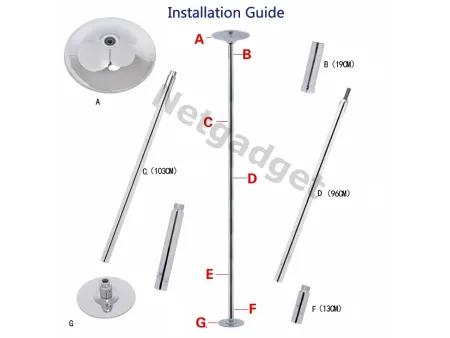 Barre de Pole Dance - Netgadget