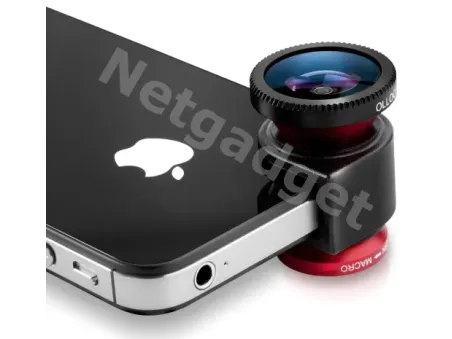 Objectif iPhone 3en1 - Netgadget