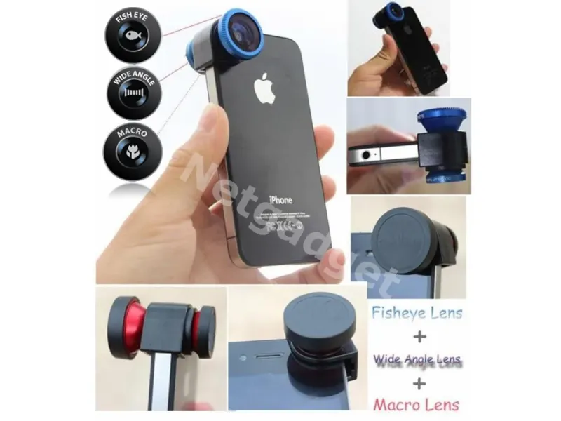 Objectif iPhone 3en1 - Netgadget