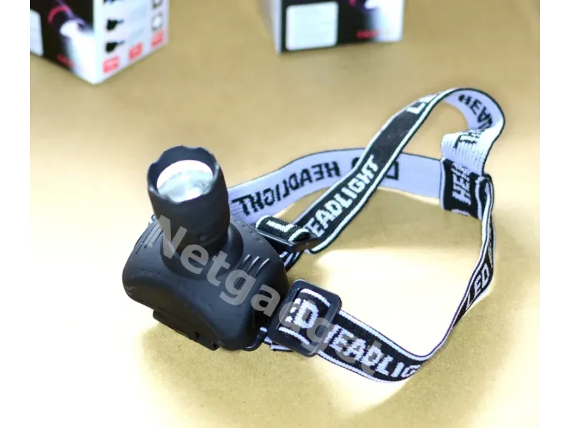 Mini lampe torche frontale 3W - Netgadget
