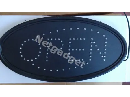 Enseigne lumineuse à LED (OPEN) - Netgadget
