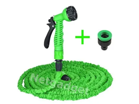 Tuyau d'arrosage magique avec Pistolet - Netgadget