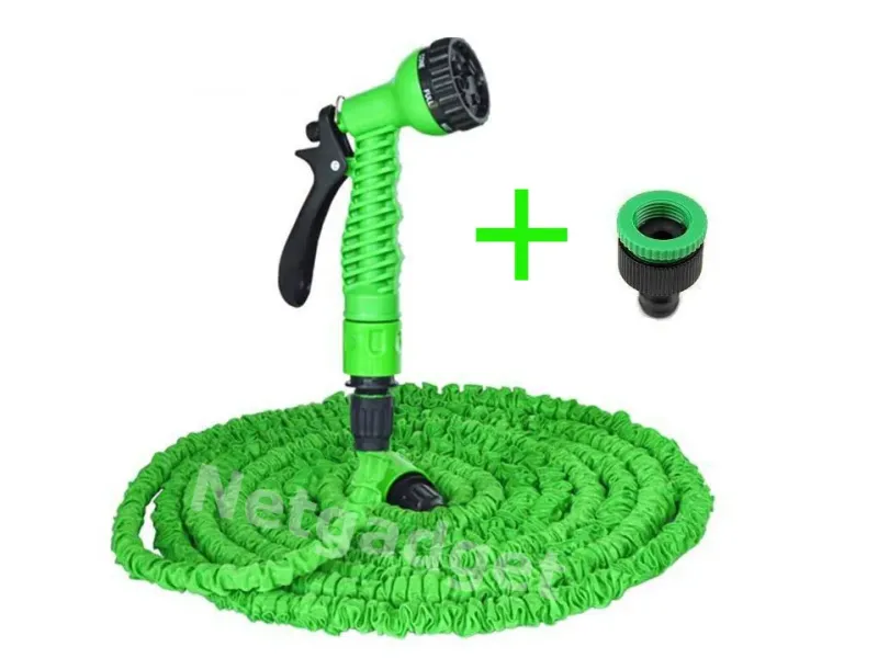 Tuyau d'arrosage magique avec Pistolet - Netgadget
