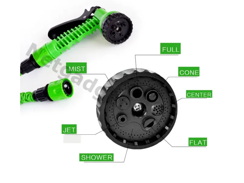 Tuyau d'arrosage magique avec Pistolet - Netgadget