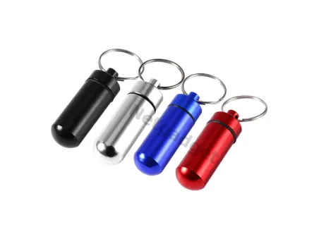 4x Porte-Clés Pilulier - Netgadget