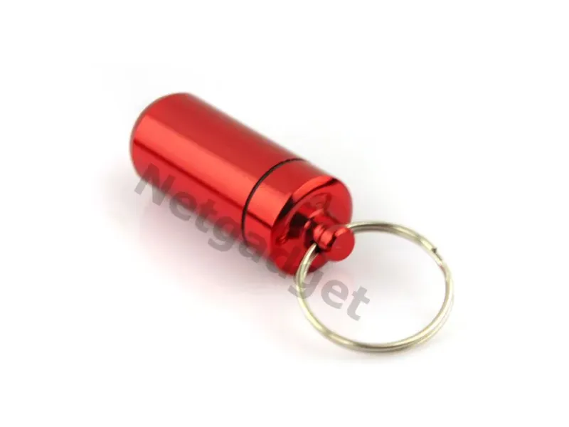 4x Porte-Clés Pilulier - Netgadget