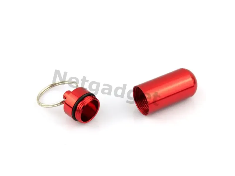 4x Porte-Clés Pilulier - Netgadget