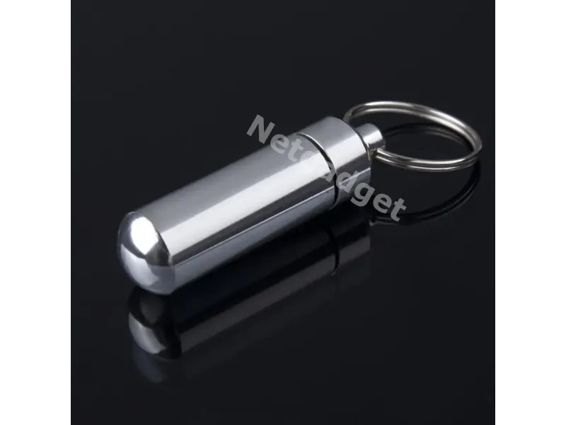4x Porte-Clés Pilulier - Netgadget