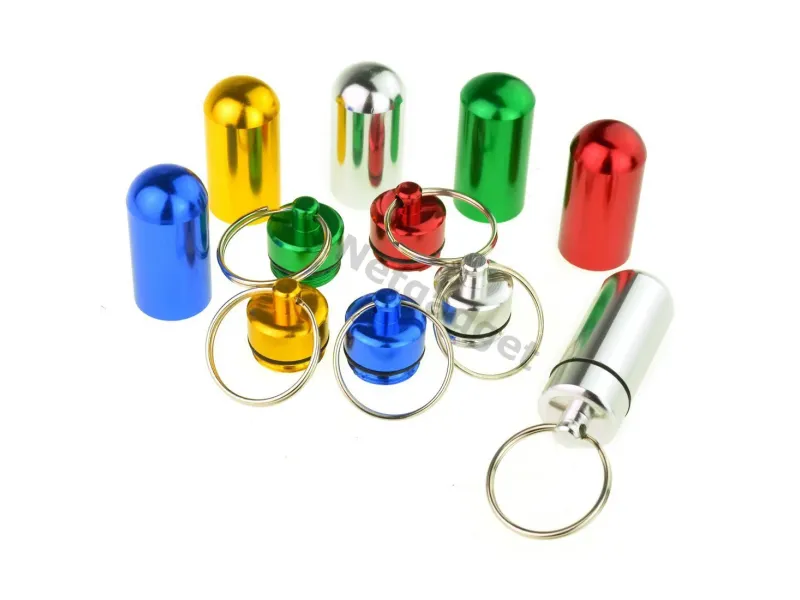 4x Porte-Clés Pilulier - Netgadget