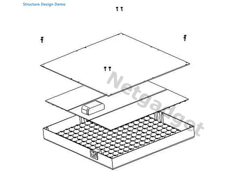 Lampe LED pour plantes fleurs 14W 225LED - Netgadget