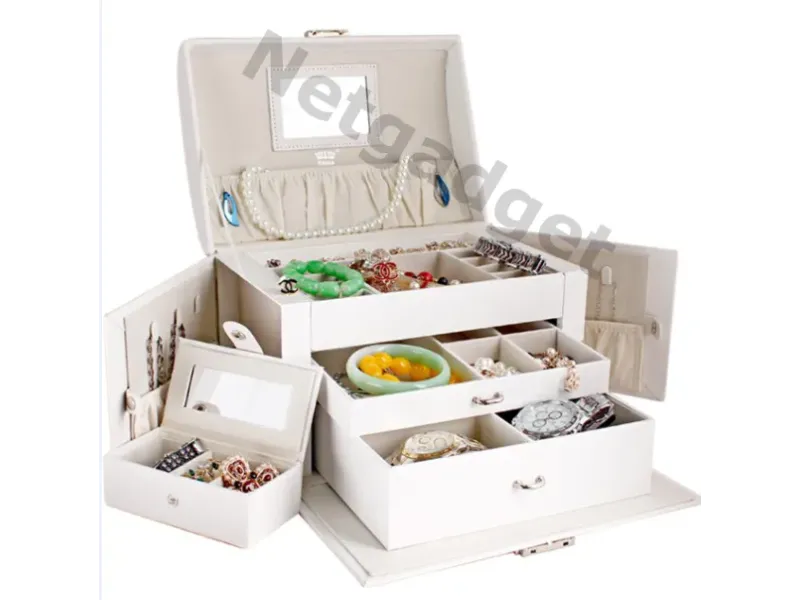 Coffret à bijoux - Boîte à bijoux deluxe - Netgadget