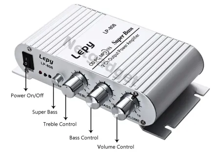 Mini Super Bass Amplificateur Hi-Fi - Netgadget