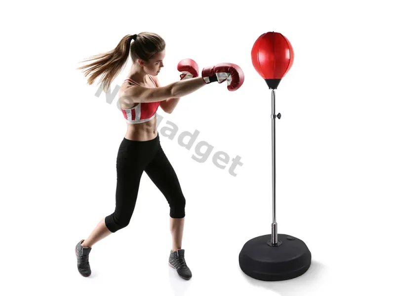 Set de Punching Ball avec gants et pompe - Netgadget